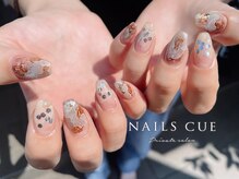 ネイルズキュー(NAILS CUE)/トレンドニュアンスフルデザイン