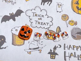 10月　フットネイルアート