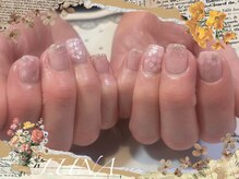 ネイルアンドまつ毛エクステ ルーナ 八王子店/☆シンプルスプリングネイル☆