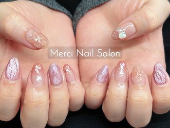 メルシー(Merci)/人気ニュアンスネイル