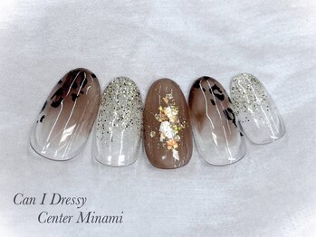 ハンドアシンメトリーネイル