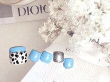 シエル ネイルズ(CIEL NAILS)/2026年3月 定額 フットアート3