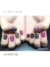 ネイルサロン アニーアンドジーノ(NAIL SALON Annie&Gino)/シースルーネイル