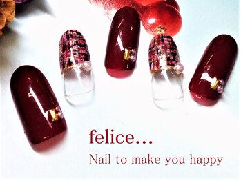 ネイルサロン フェリーチェ(felice)/【定額ネイル】¥7480
