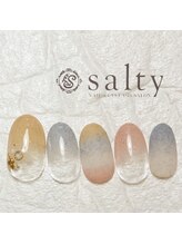 ネイルアンドアイラッシュサロン ソルティ 寺田町(salty)/砂ジェル