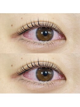 ネイルアンドアイ ビューティーオーブ(nail&eye beauty ORB)/上下まつげパーマ
