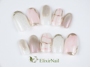エリクサーネイル 池袋(Elixir Nail)/定額b カジュアル/クーポン使用