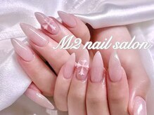 エムズ ネイルサロン(M2)/シンプルラメワンカラー