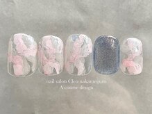 クレオ 中目黒店(Cleo)/【12月】ピンクグレーネイル