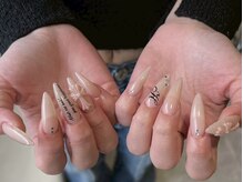 ネイルアヴァンス 京橋店(Nail AVANCE.)/ナチュラルベージュクロムネイル