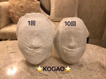 コガオ(KOGAO)/【効果実感】石膏パック×小顔
