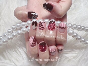 シーシーナナ ネイルサロン(CC NaNa Nail Salon)/ゴージャスバレンタインネイル