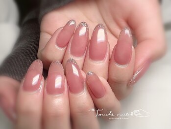 トゥーシェネイルズ(Touche'nails)/シンプルネイル