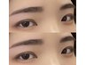 【眉デザイン未定の方】お顔分析＋眉WAX＋眉カラー＋メイク仕上げ 75分 ¥8500