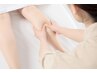 60分アロマオイル+45分足裏￥9500
