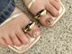 シェアサロン レノール(SHARE SALON LENORL)の写真/【foot親指アートコース¥8600】お洒落は足元から！可愛いデザインで女子力UP☆丁寧なケアでモチの良さ◎