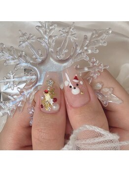 ラビィ 福岡天神大名店(Raviy)/クリスマスネイル♪