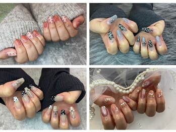 フフネイル(fufu nail)の写真/『癒しと美しさを叶えるfufu nail☆』イベントにもしっかり映える繊細アートで、思い出をもっと華やかに♪