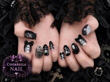 シンデレラネイル(CINDERELLA NAIL)/【スカルプ長さだしネイル】