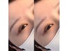【髪色よりワントーン明るく】眉カラー＋美眉アイブロウスタイリングwax