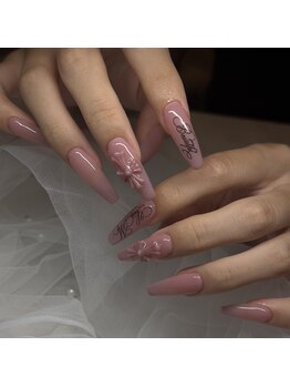 カノアネイル(kanoa nail)の写真/爪のヒビ割れ/自爪が弱いなどコンプレックスをお持ちの方におすすめ！【長さだし4本デザイン￥14000】