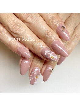 レッシュネイル サロンアンドスクール(RECH NAIL salon&school)/Flower*