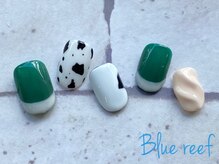 ネイルアンドまつげエクステ ブルーリーフ 四谷三丁目店(Blue Reef)/アニマルネイル