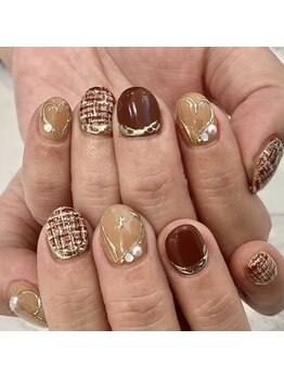 グリーディ(greedy)/ツイードネイル