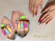 フォレスト(FOREST Hair&Nail)/カラフルフレンチ