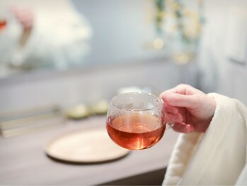 スイウ 江戸川橋店(SUiU)/３、施術前のハーブティー