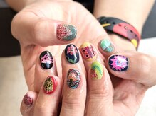 ボーホーネイルズコレクション(BOHO NAILS COLLECTION)/手描きアート