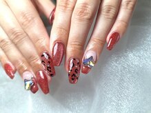 ユコネイル 茨木(Yuko Nail)/レオパード/マグネット