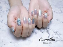 カメリア(Camellia)/ハンドジェルネイル/フィルイン