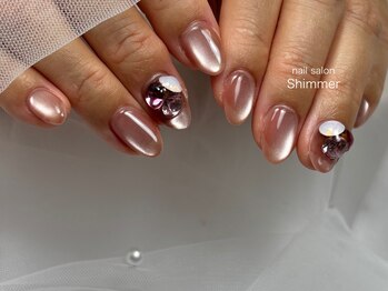 シマー(Shimmer)/ビジューネイル