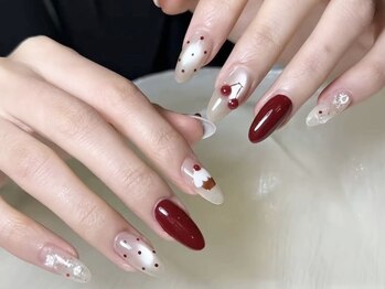 ハイビューティー 渋谷(Hi Beauty)の写真/【渋谷駅近★】カラーやパーツを豊富に取り揃え♪トレンドデザインや個性的ネイルは当店にお任せ！