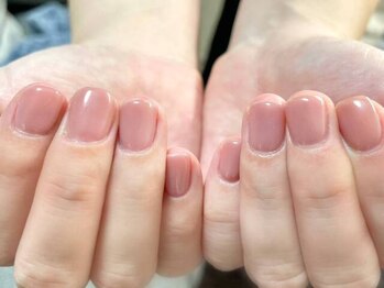 フェルンヴェー 代々木(Fernweh)の写真/肌なじみ良いカラー×洗練されたフォルム♪日常に溶け込むニュアンスデザインが得意なショートネイルサロン