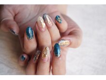 ネイル フライガール(nail FLY GIRL)/ニュアンスブルー