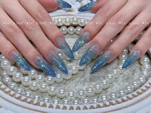 レアネイル 渋谷店(Le’a nail)/3色フラッシュグラデーション