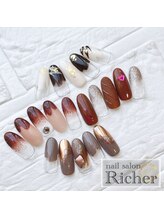 エスフィーネイルサロン リシェル(Esfy nailsalon Richer)/2025年2月 定額デザイン