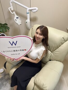 ホワイトニングショップ 恵比寿店/インフルエンサーmanami様