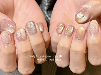 n u i. | nail salon 下北沢【パラジェル・フィルイン・持ち込み・長さだし】/