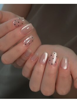 ココネイル 大塚店(coco nail)/ドット/マグネット/桜