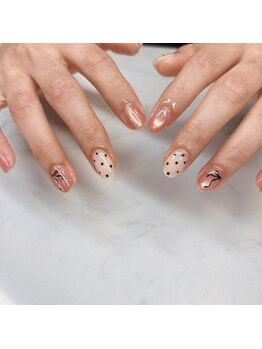 エンズネイル(O’s nail)/リボンネイル