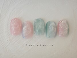 定額／トレンドアートコース♪