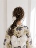 夏祭りやイベントに♪持ち込み浴衣着付け+ヘアセット ¥6980