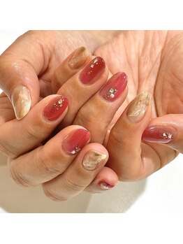 グラマラス プレジール 中野店(glamourous plaisir)/☆ニュアンスネイル☆