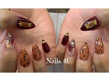 ネイルズフォーユー(Nails 4 U)/アニマル柄