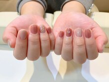 ネイルズ ララ(nails Lala)/シンプルネイル。