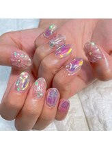 ネイルアンドアイラッシュサロン エスポアール(nail&eyelash salon espoir)/うるうる氷ネイル　120分コース