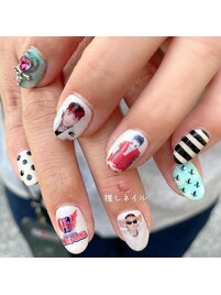 推しネイル☆画像持込ください☆
